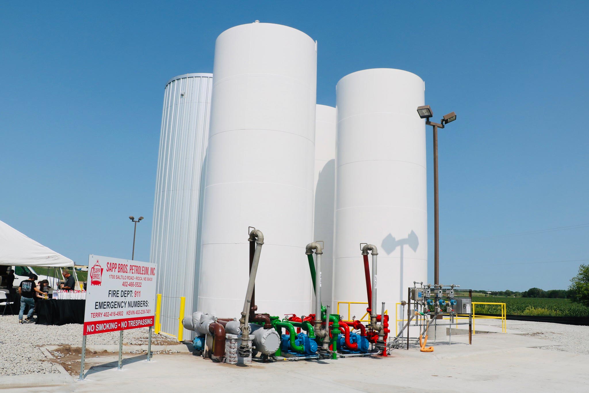 new biodiesel blending facility in Roca, NE