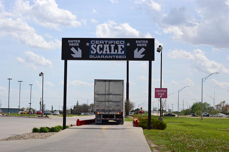 Truck Scales at Sapp Bros. Harrisonville