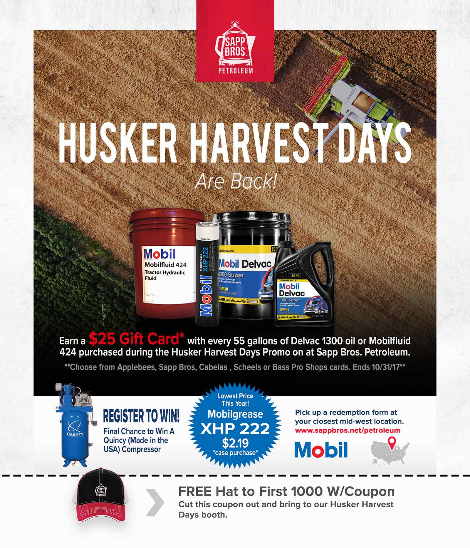 Husker Harvest Days Are Back!
