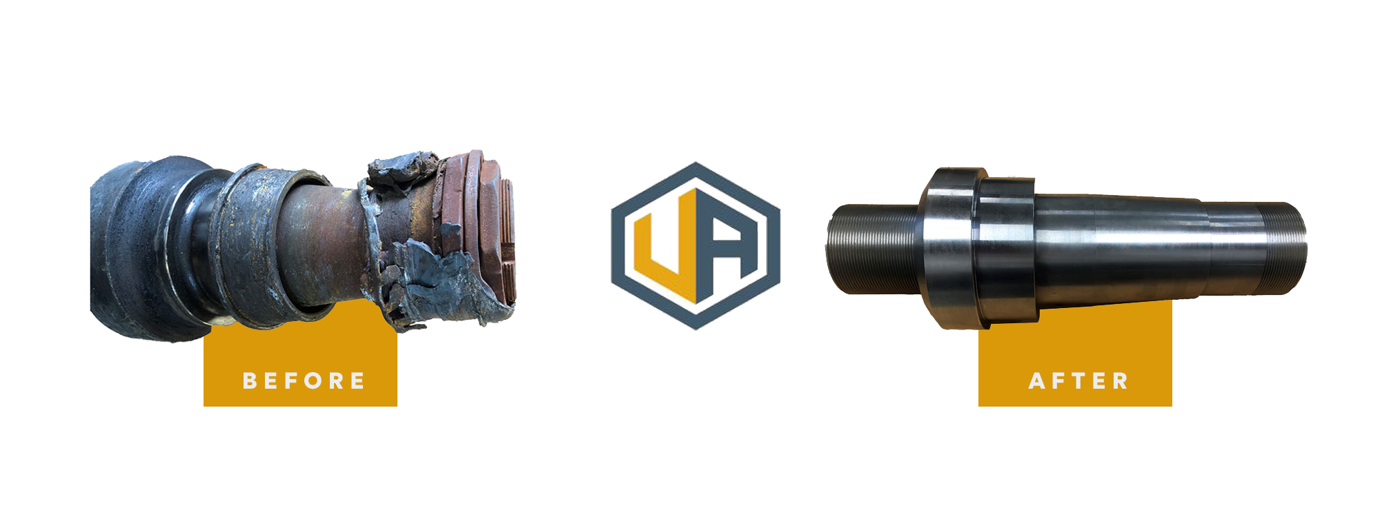 united Axle before after